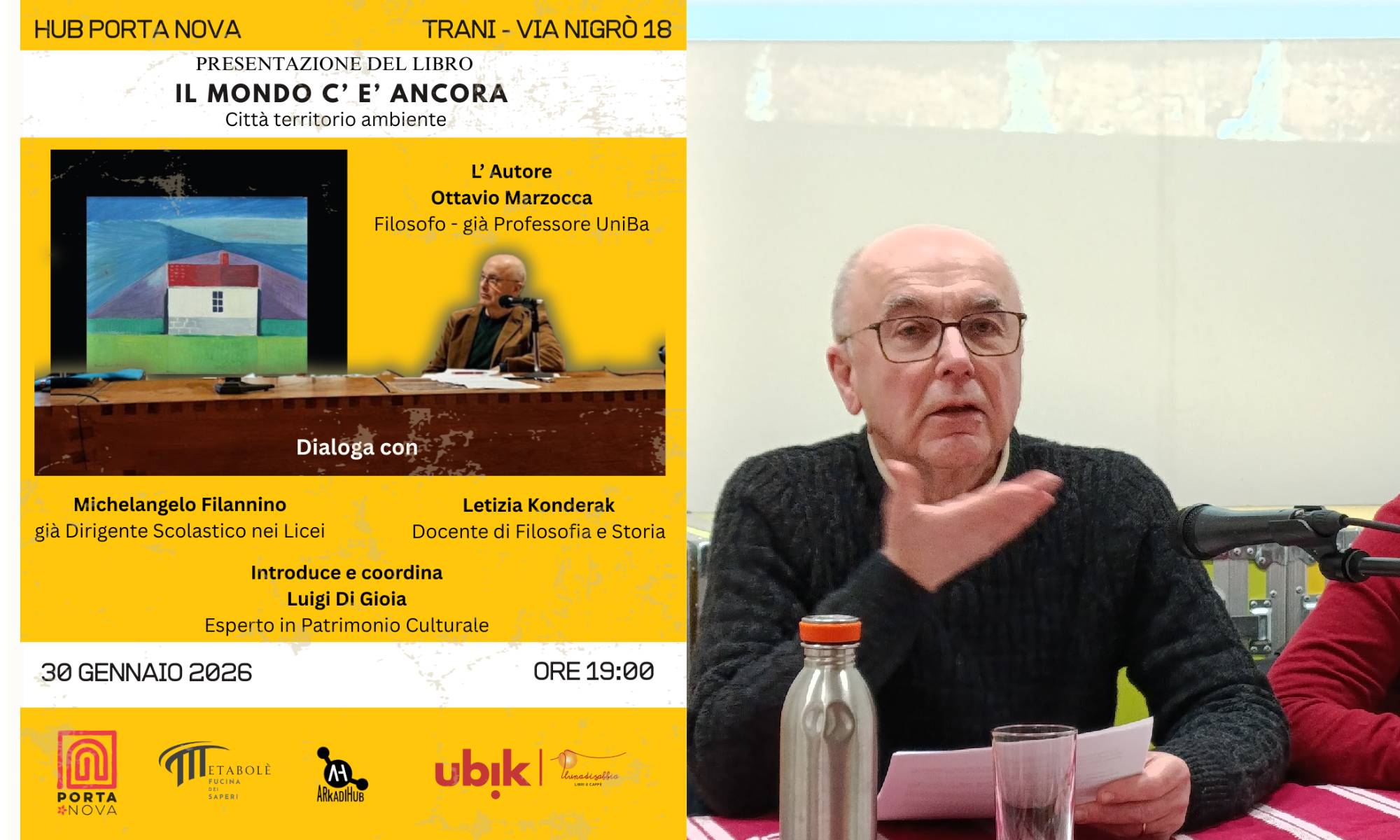 Città, territorio e ambiente, a Porta nova presentazione di “Il mondo c’è ancora”