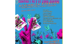 A Trani assemblea pubblica del Coordinamento Pace e Disarmo Nord Barese