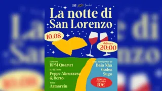 A Trani arriva “La Notte di San Lorenzo”: musica, food, sport e experience al Baia Nhà