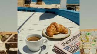 La sfida di vivere le giornate senza fretta: la colazione e il pranzo al Salto dell’acciuga con il mare negli occhi